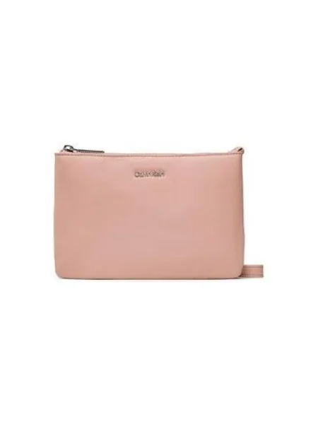 Geanta crossbody Calvin Klein roz