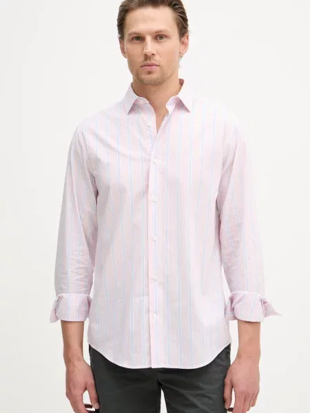 Gant cămașă pentru bărbați din roz