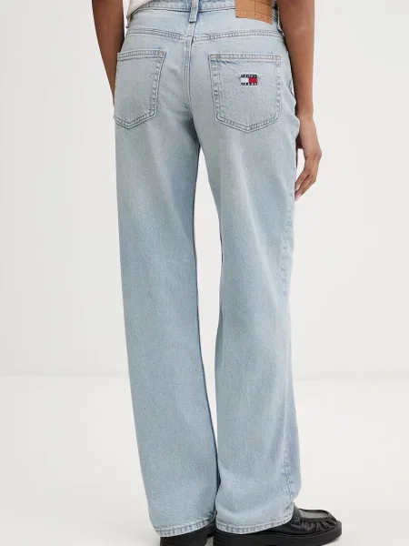 Tommy Jeans jeansy straight niebieskie