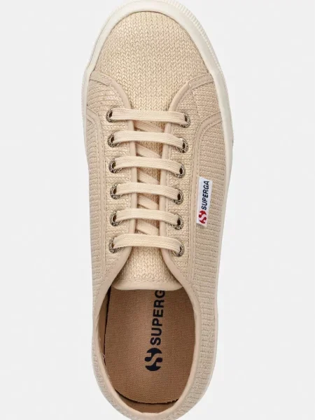 Superga PLATFORM RAFFIA кеди