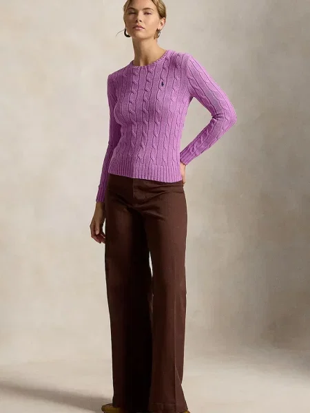 Polo Ralph Lauren pulover pentru femei din violet