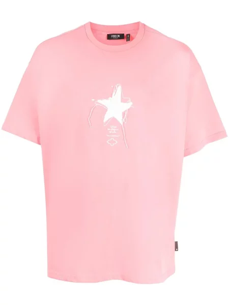 Тениска Five Cm с принт розово