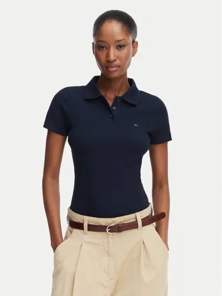 Tommy Jeans Polo Σκούρο μπλε