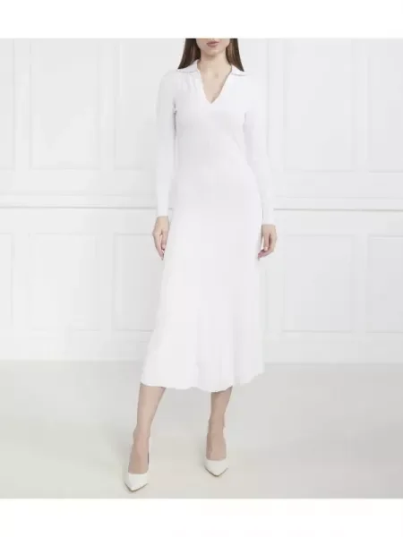 Armani Exchange Rochie alb
