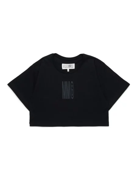 Koszulka dziecięca Mm6 Maison Margiela czarna