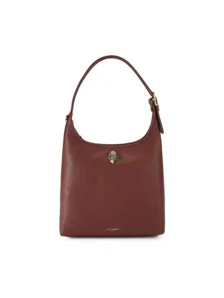 Kurt Geiger London torebka hobo skórzana brązowa