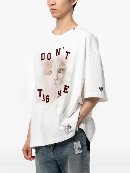 Tricou Maison Mihara Yasuhiro alb