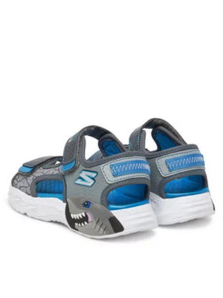 Sandály Skechers šedé