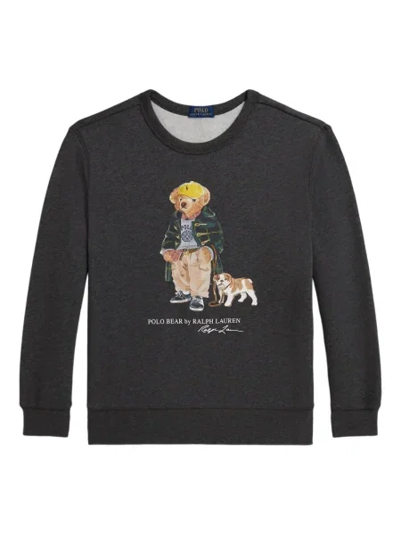 Koszulka polo dziecięca Polo Ralph Lauren szara