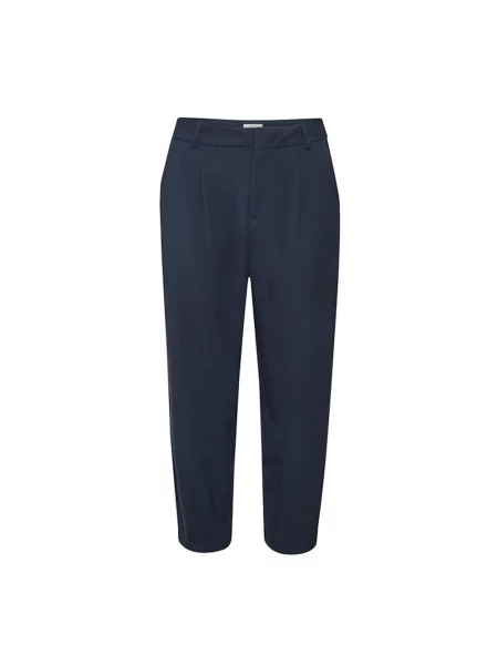 Kaffe Spodnie Kobieta S Pants Suiting Midnight Marine niebieski