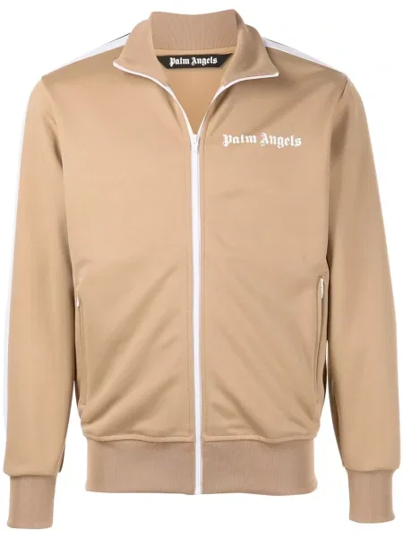 Geacă Palm Angels cu imagine alb