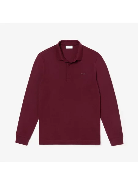 Lacoste Koszulka Polo Z Długim Rękawem Paris Classic Fit Stretch