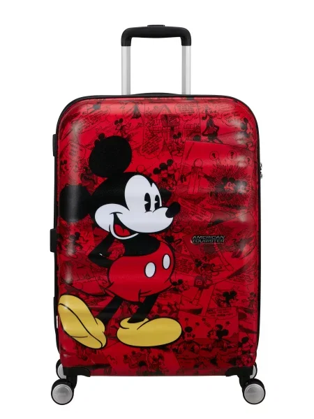 Чемодан American Tourister красный