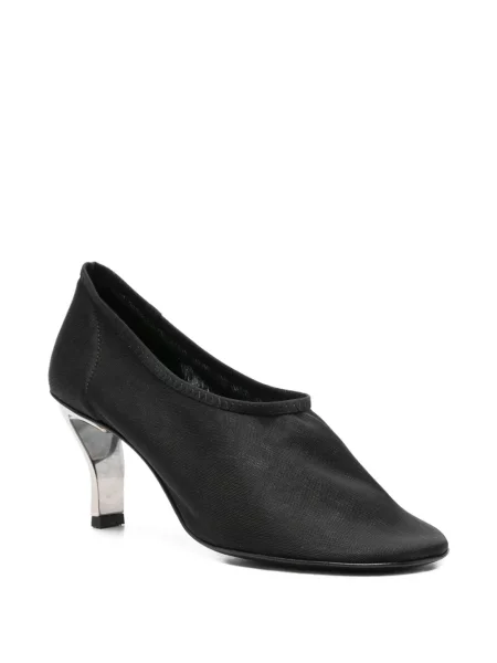 Pantofi cu toc Nicole Saldaña plasă negru