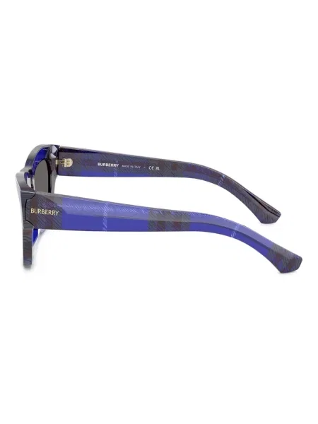 Sunčane naočale Burberry Eyewear karirane plava