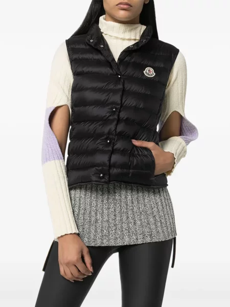 Vestă din puf Moncler negru