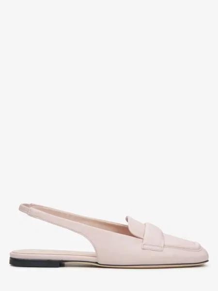 Кожаные туфли Evaluna розовые