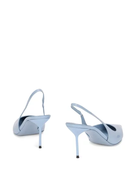 Pantofi cu toc Paris Texas slingback albastru