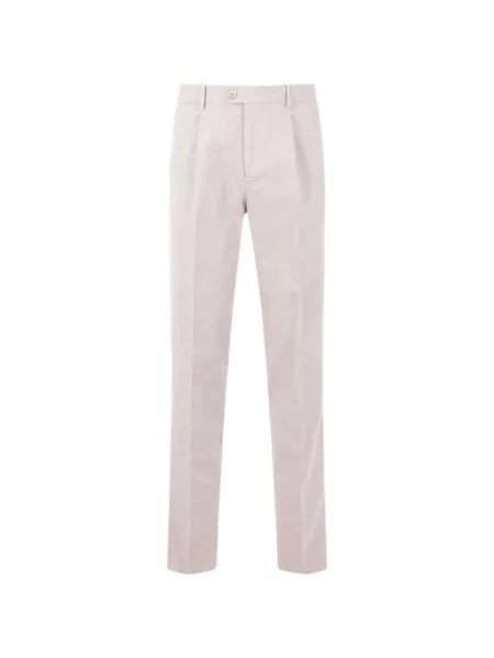 Pantaloni chino Brunello Cucinelli alb