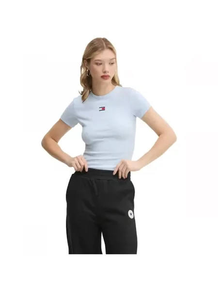Tommy Jeans Tričko modrá