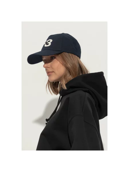 Czapka z daszkiem Stripes Double Brim Cap z aplikacją czarny