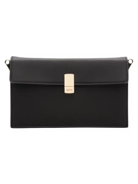 Mała torebka skórzana Estro skórzana brązowa