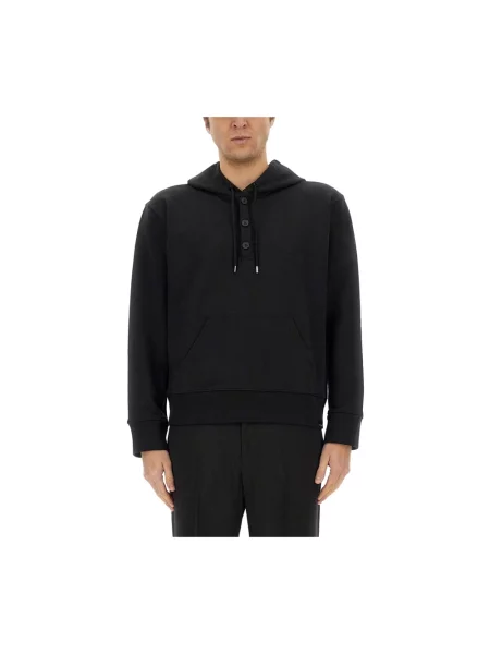 Bluza z kapturem Courreges z kapturem czarna