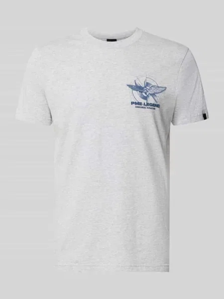 T-shirt z nadrukiem z logo i okrągłym dekoltem Pme Legend
