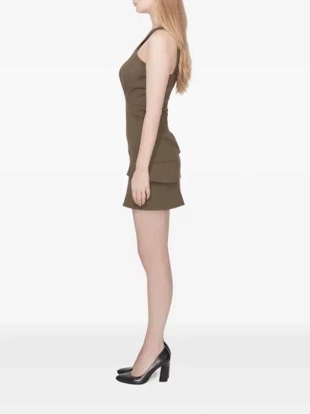 Rochie mini Cushnie verde