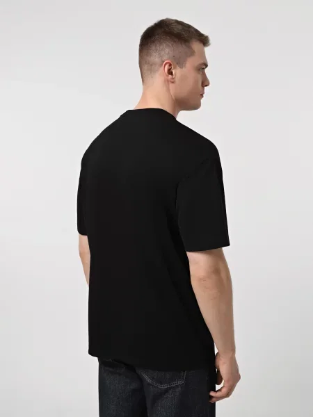 Футболка віскоза/поліамід чорний