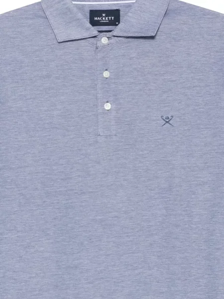 Polo Hackett με κέντημα μπλε