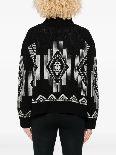 Pulover We Norwegians negru