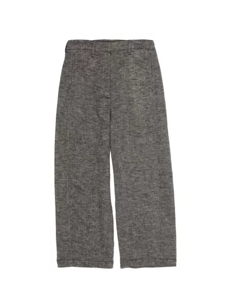 Pantaloni Bimba Y Lola cu picior lat gri