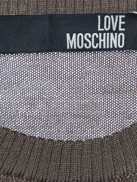 Pulover Love Moschino maro