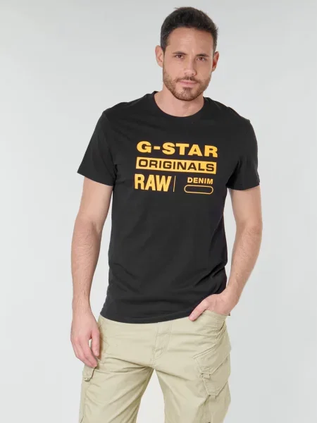 Majica G-star Raw od jersey crna