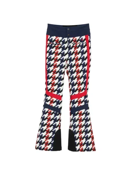 Pantaloni de schi Perfect Moment cu imagine cu model pepito alb