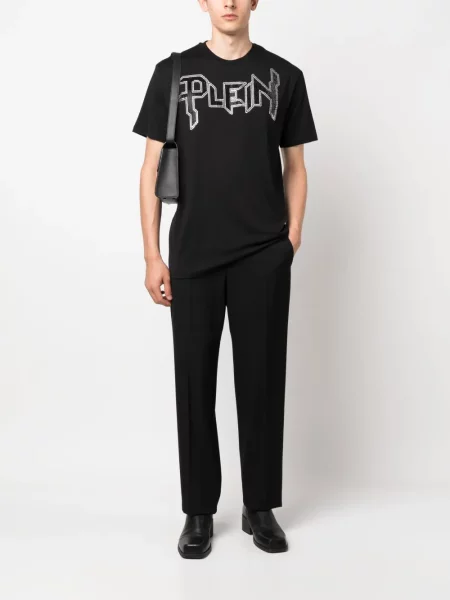 Marškinėliai Philipp Plein juoda