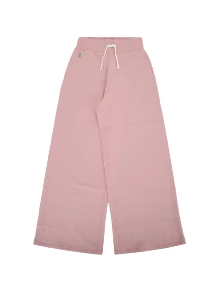 Spodnie dziecięce Polo Ralph Lauren różowe