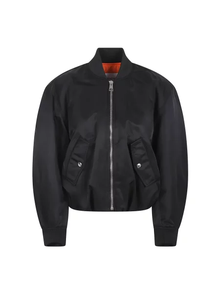 Kurtka bomber Givenchy o krotszym kroju czarny