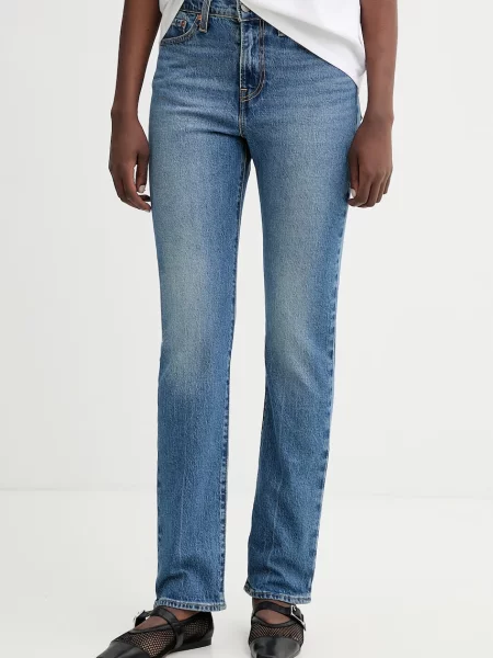 Levi's jeans WEDGIE albastru