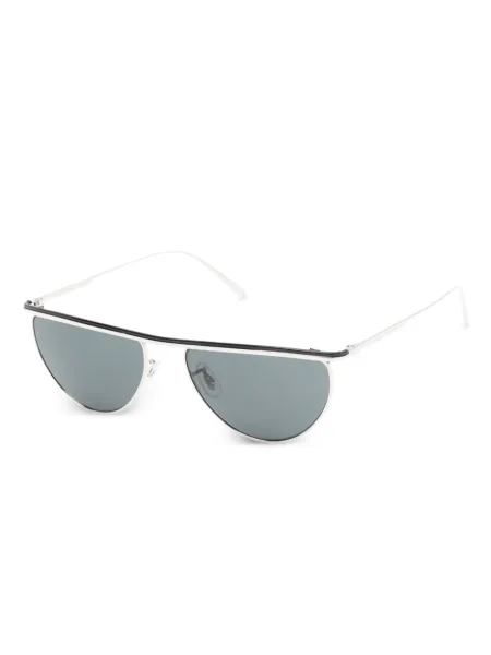 Saulės akiniai Oliver Peoples sidabrinė