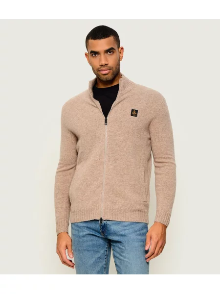 RefrigiWear De lână pulover Spencer bej