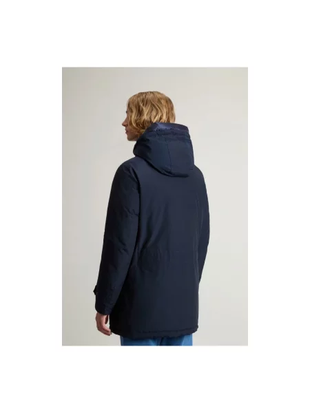 Kabát Woolrich modrá