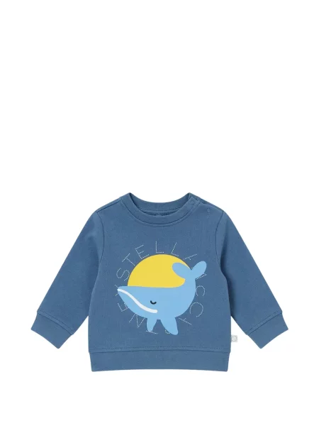 Bluza dziecięca Stella Mccartney niebieska