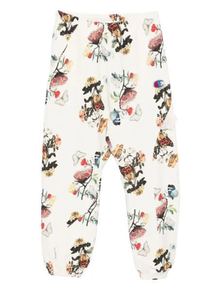 Pantaloni Undercover cu model floral cu imagine