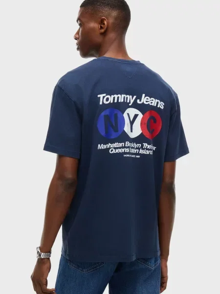 Футболка Tommy Jeans синя