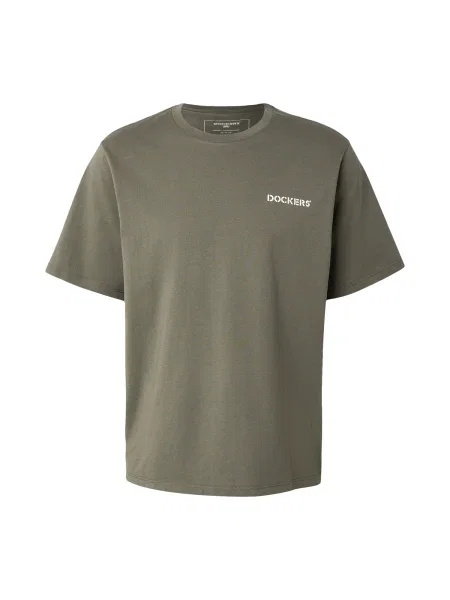 Dockers Tricou kaki alb