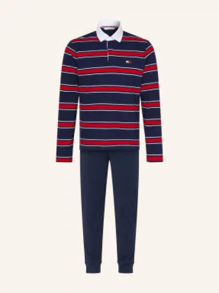 Tommy Hilfiger Piżama rot biała