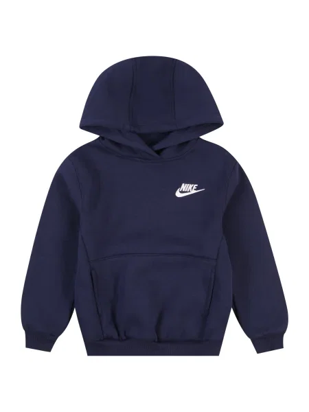 Hanorac din fleece copii Nike Sportswear alb