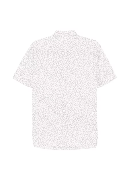 Cămașă Boss cu model floral cu imagine alb